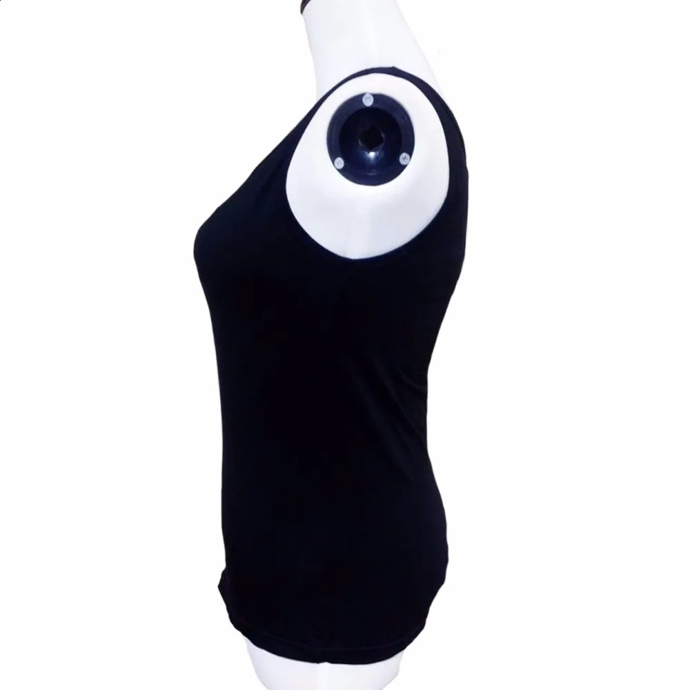 Women Built In Bra Padded Tank Top Female Modal Breathable Fitness Camisole Tops Solid Push Up Bra Vest Blusas Femininas 250224