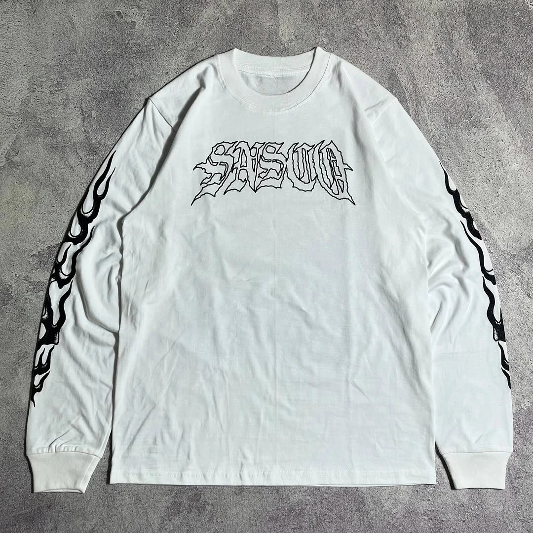American Street Trend Dragon Elements Graffiti Art Demon Image Text Print Hoodie Mens Loose Sports Long Sleeve Couple Clothing 250228