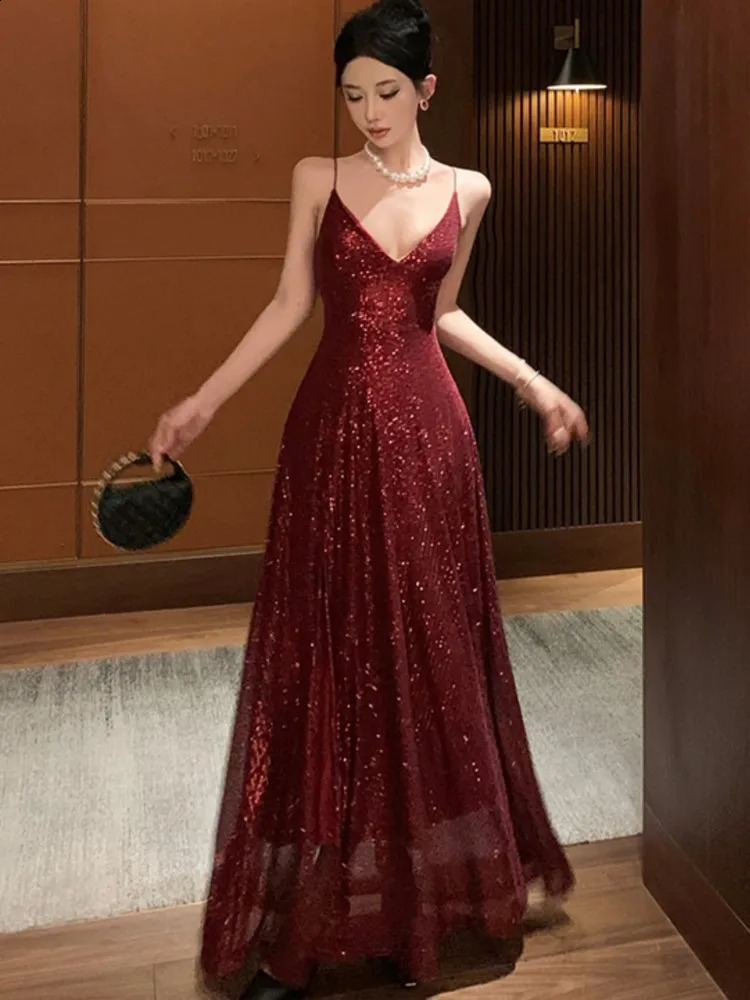 Womens Backless Sexy Split Midi Summer Dress Spaghetti Strap Slim Evening Party Prom Birthday Dresses Female Fashion Long Dress 250226