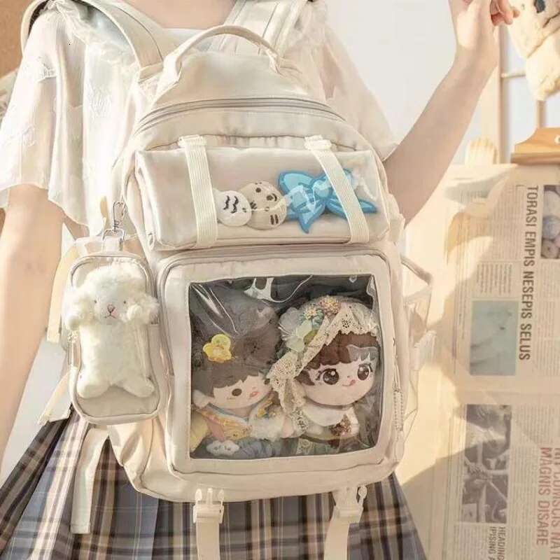 HAEX Fashion Women Backpacks 2024 Trend New Design JK Uniform Ita Bags Large Capacity Haruku College Students Mochilas