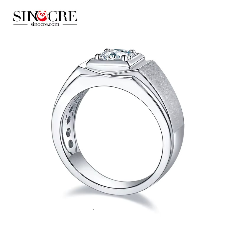 Promotional Lover Moissanite Dia Ring for Men Sinocre Jewelry