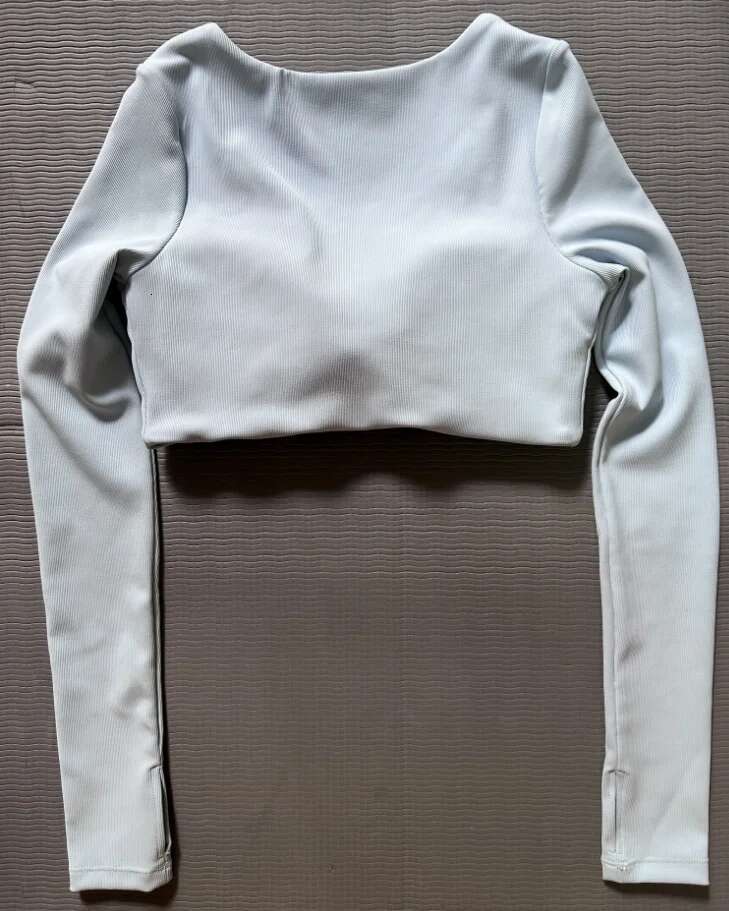 Long Sleeve Stereo Shirt Yoga Sports Woman Gym Top Pilates Clothes Women Sportswear Shirts