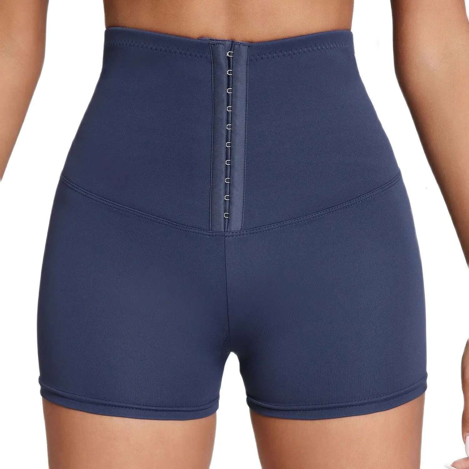 CHRLEISURE Women Breasted Yoga Sexy Butt Lift Fiess Shapewear Abdomen Tights Gym High Waist Stoh Cycg Shorts