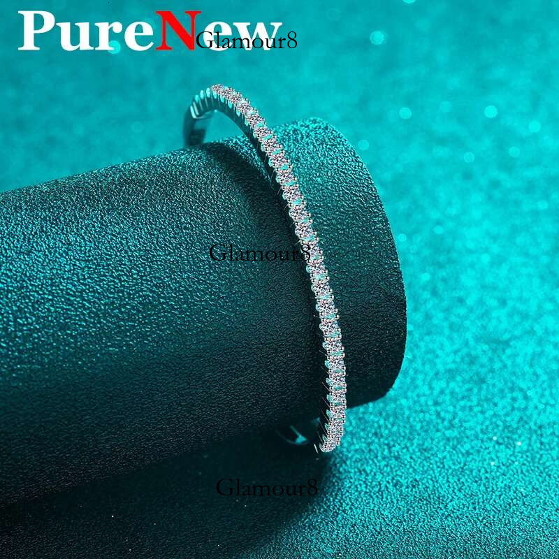 PureNew Premium Full For Women Original Sterg Sier Top Quality Women's Moissanite Dia Bracelet