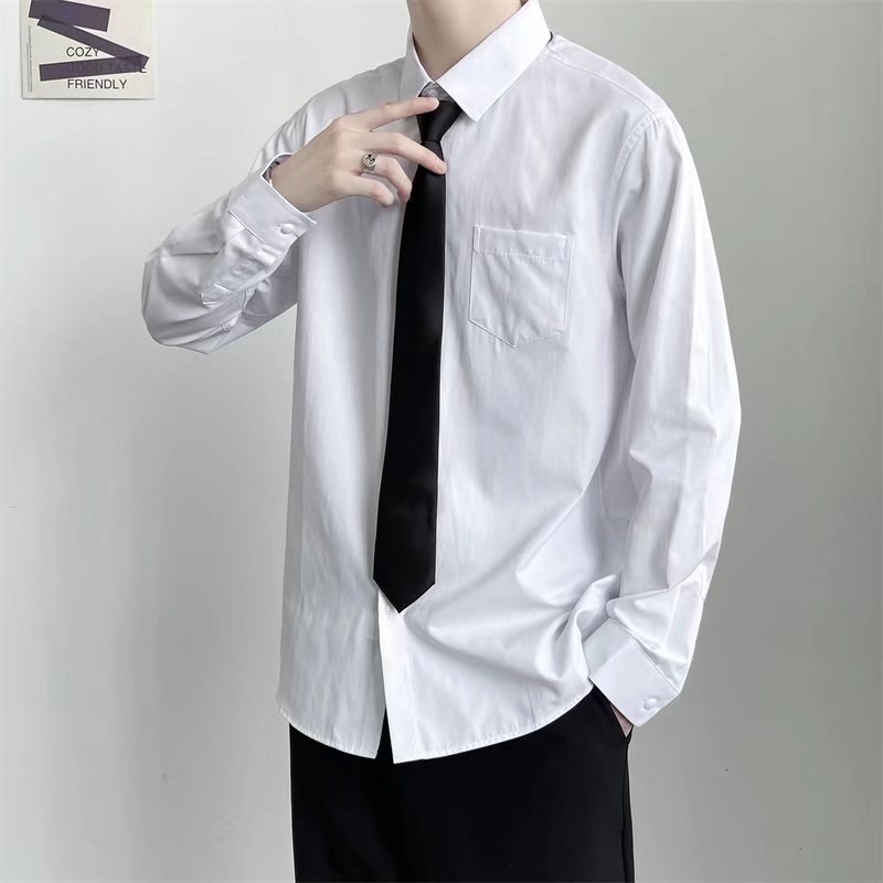F31Tailored Young Adult Men's Dress Coat Modern Korean School Formal Wear