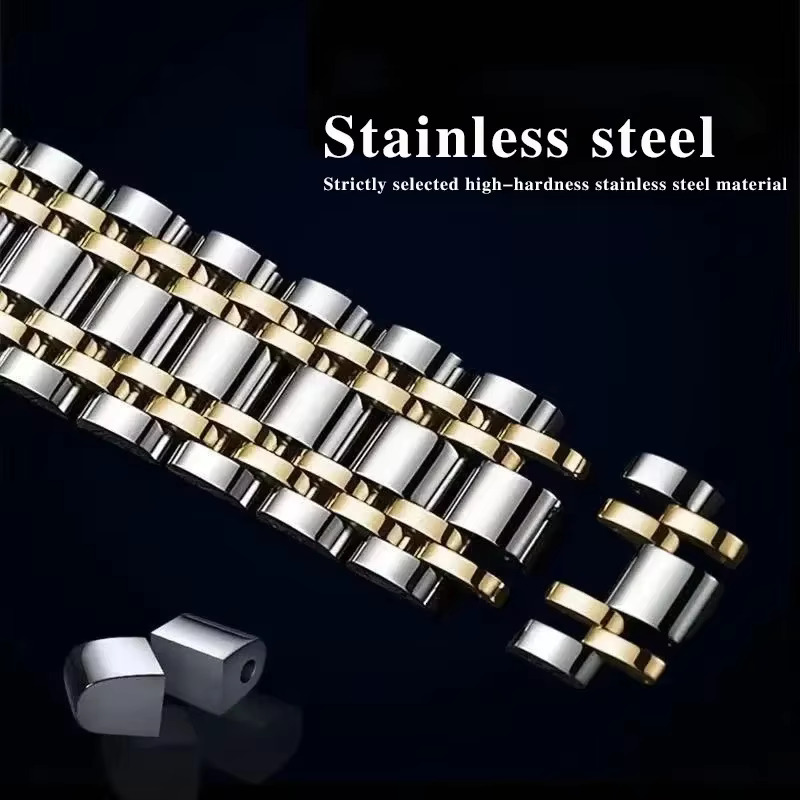 820 Watch Casual Chronograph Men's Watches Stainless Steel Band Business Wristwatch Quartz Clock With Luminous Pointers