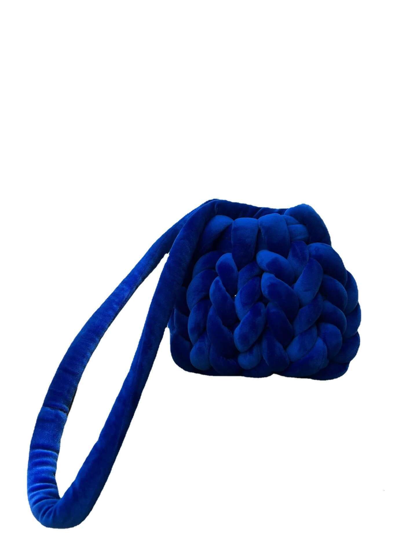 Fashion Knitted Shoulder For Women Crossbody Bags Ladies Weave Casual Shopping Messenger Purse Beach Handbag