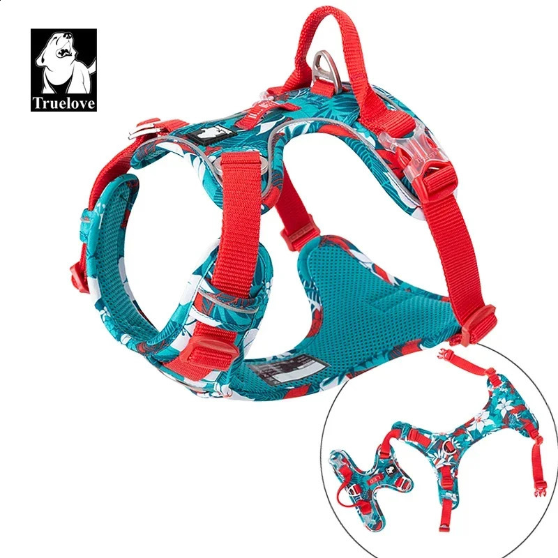 Truelove Pet Explosion-proof Dog Harness Camouflage Reflective Nylon Special Edition and Upgrade Version Easy to Adjust TLH5653 250224