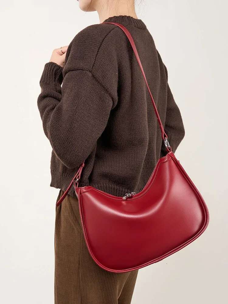 Designer Bags Hobo For Women Underarm Genuine Leather Shoulder Crossbody Bag High Quality Handbag Birthday Gift