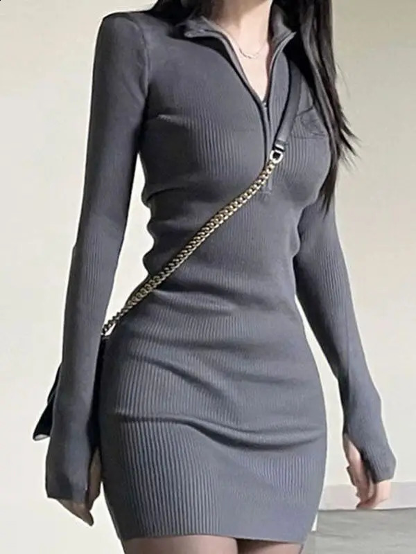Fashion Mature Spice Girl Dress Bag Hip Tight Sexy Empire sisters Set Autumn 2024 ZAWC 250227