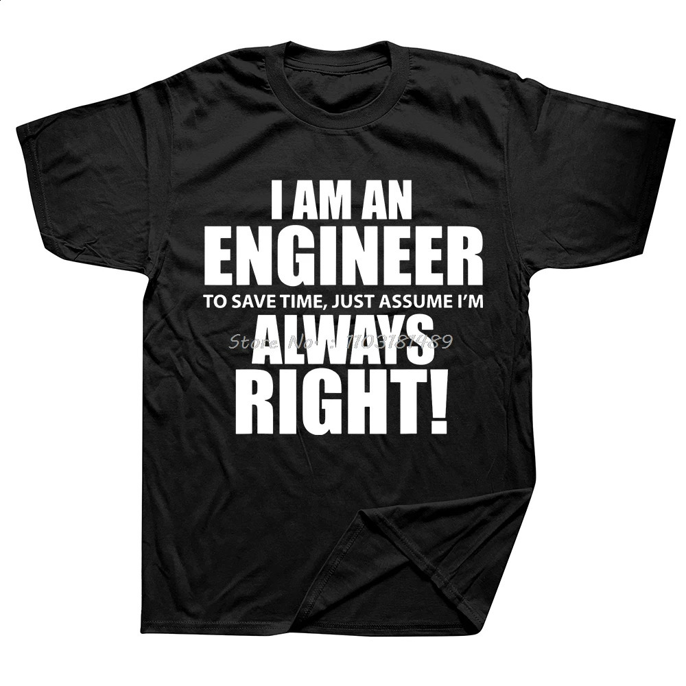 Funny Saying Trust Me I Am An Engineer Letter T Shirts Men Geek Tshirts Programmer Streetwear Short Sleeve ONeck Shirt 250225