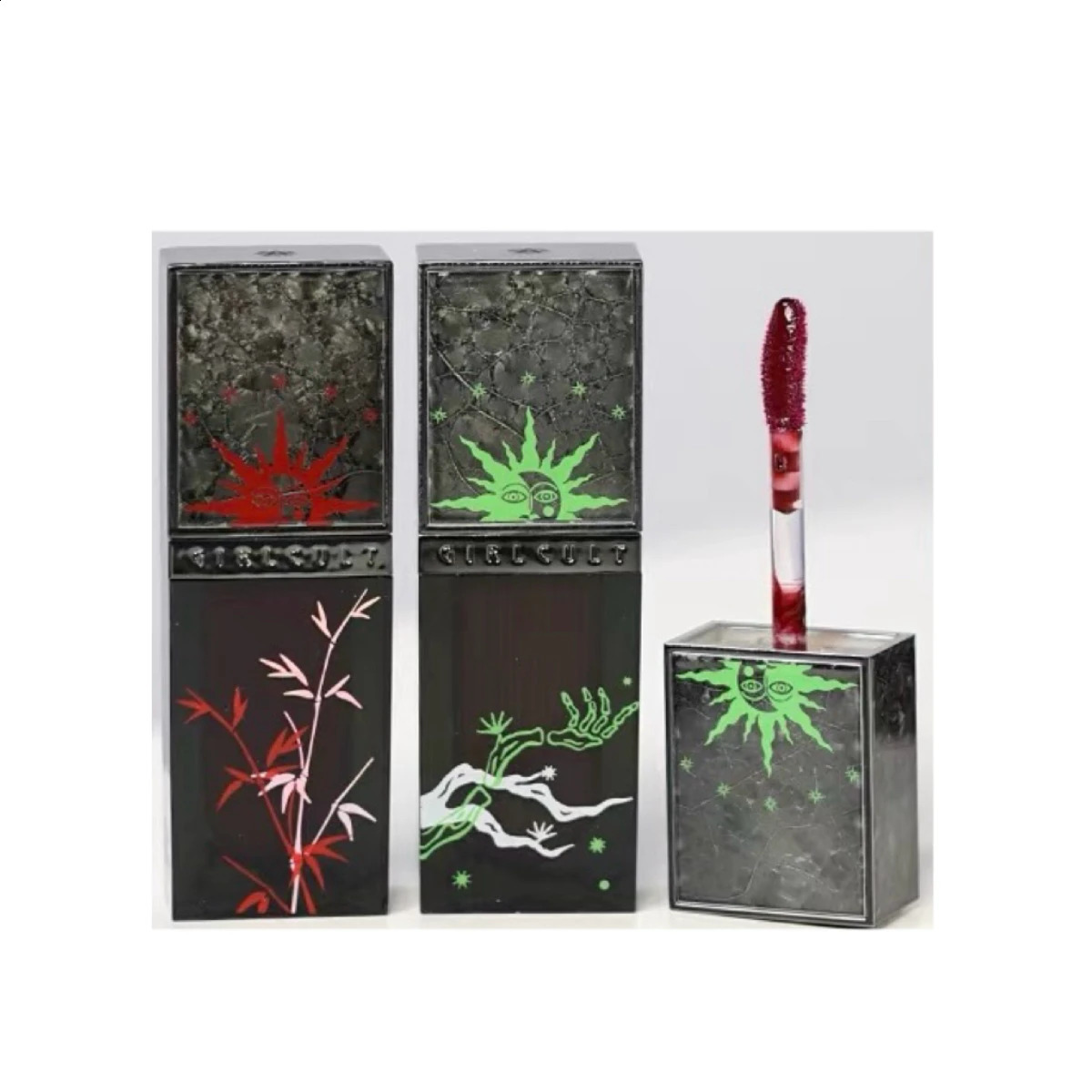 Girlcult Liaozhai Lipgloss Pearlescent Chameleon Shimmer Liptint Longlasting Lipstick 3.5g Halloween Dark Cosmetic 250224