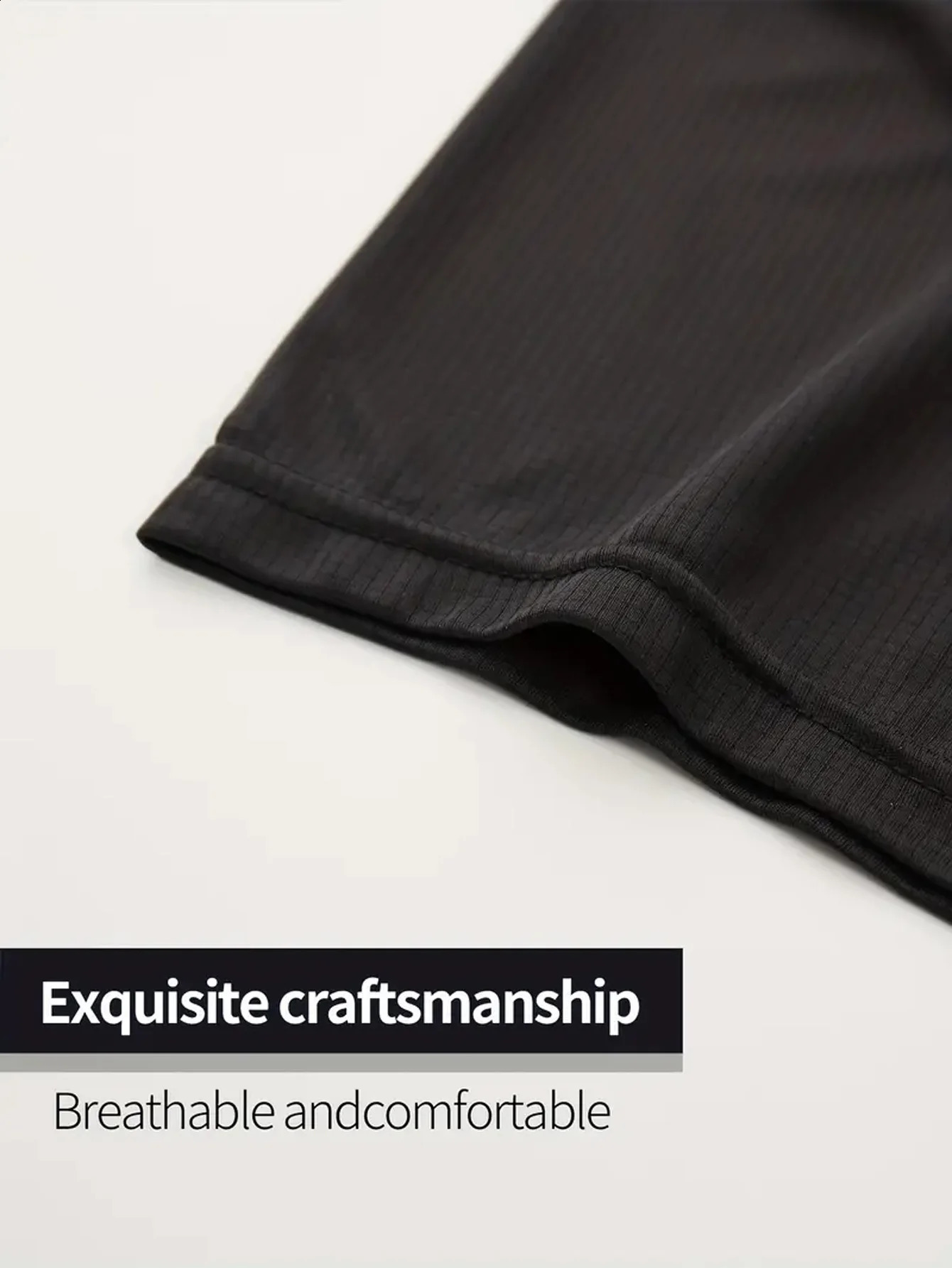 Round Neck T-Shirt 7-Piece Black Ultra-Light Mens Quick-Drying Breathable Sweat-Absorbent Shirt Suitable for Fitness Gym and Ru 250225