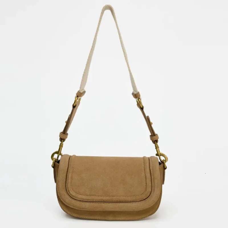 NEW Bag Frosted Suede Brown Women Totes Versatile Women Shoulder Bags Fashion Crossbody Handbags
