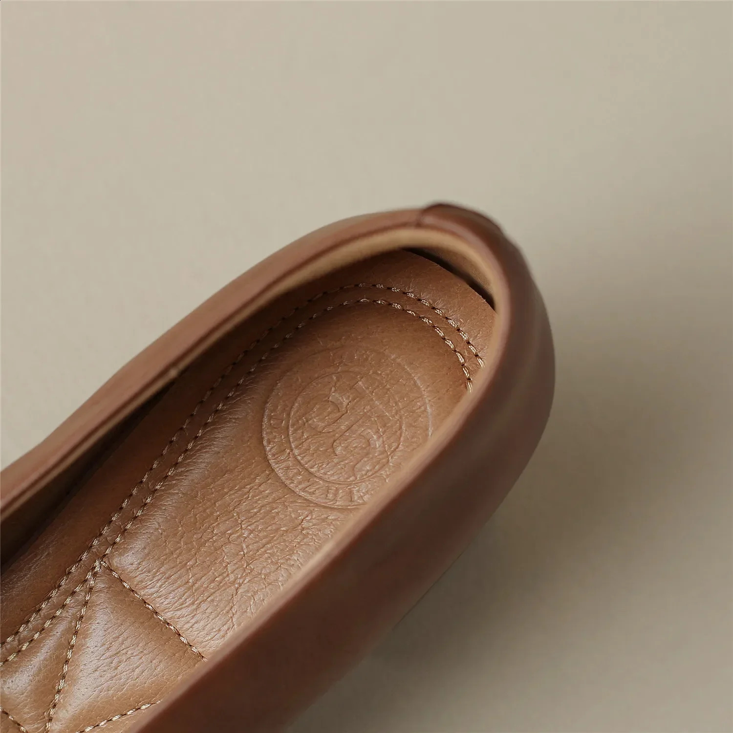 Women Genuine Leather Pumps Retro Cowhide Upper Pigskin Lining and Insole Female Spring Fall Handmde Gift Shoes Big Size 42 250228