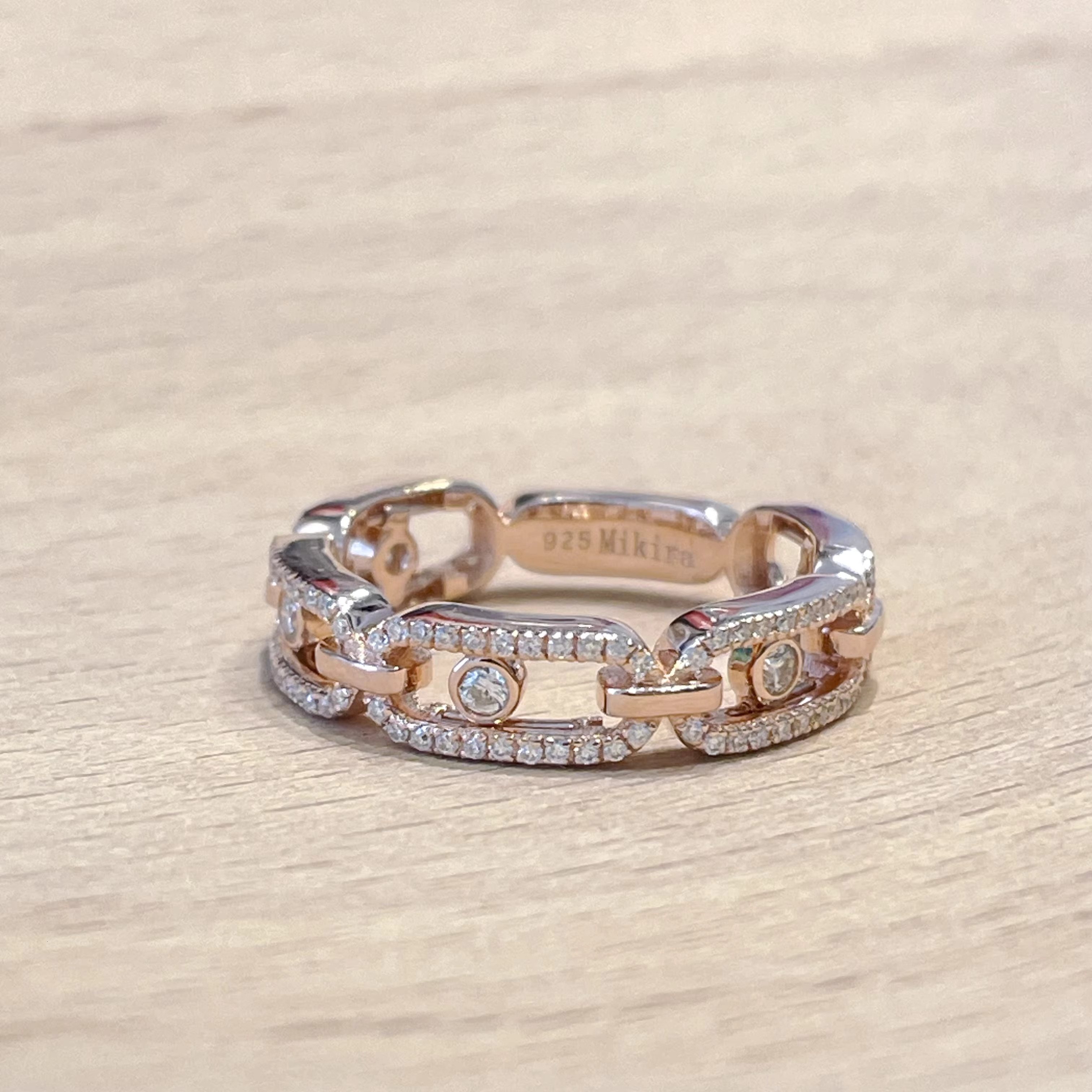 High quality pure sier boutique jewelry daily spodumene ring