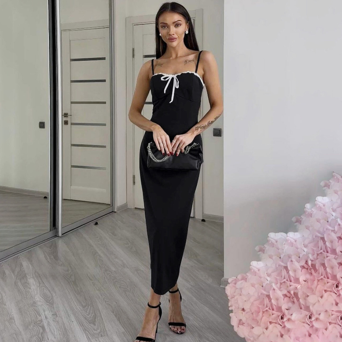 Hot Selling Women's Clothing New4 Summer New Product Fashionable Temperament Slim Fit Backless Camisole Dress For Women