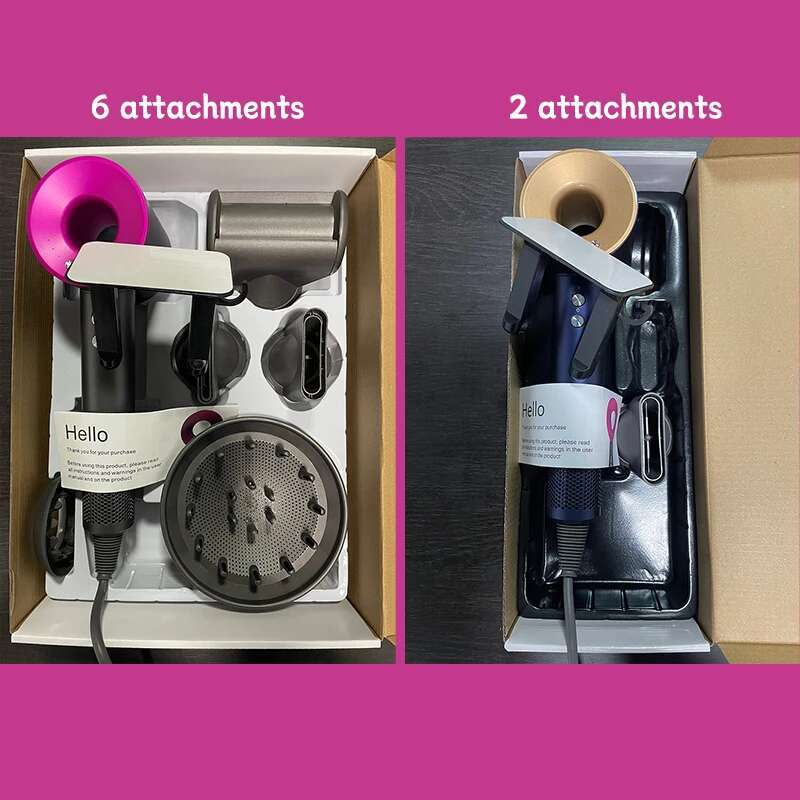 Ion Leafless Hairdryer Professional Electric Hot Air Dry Fohn Hair Dryer With Ionization Super Ionic Diffuser Blow Drier 5 In 1