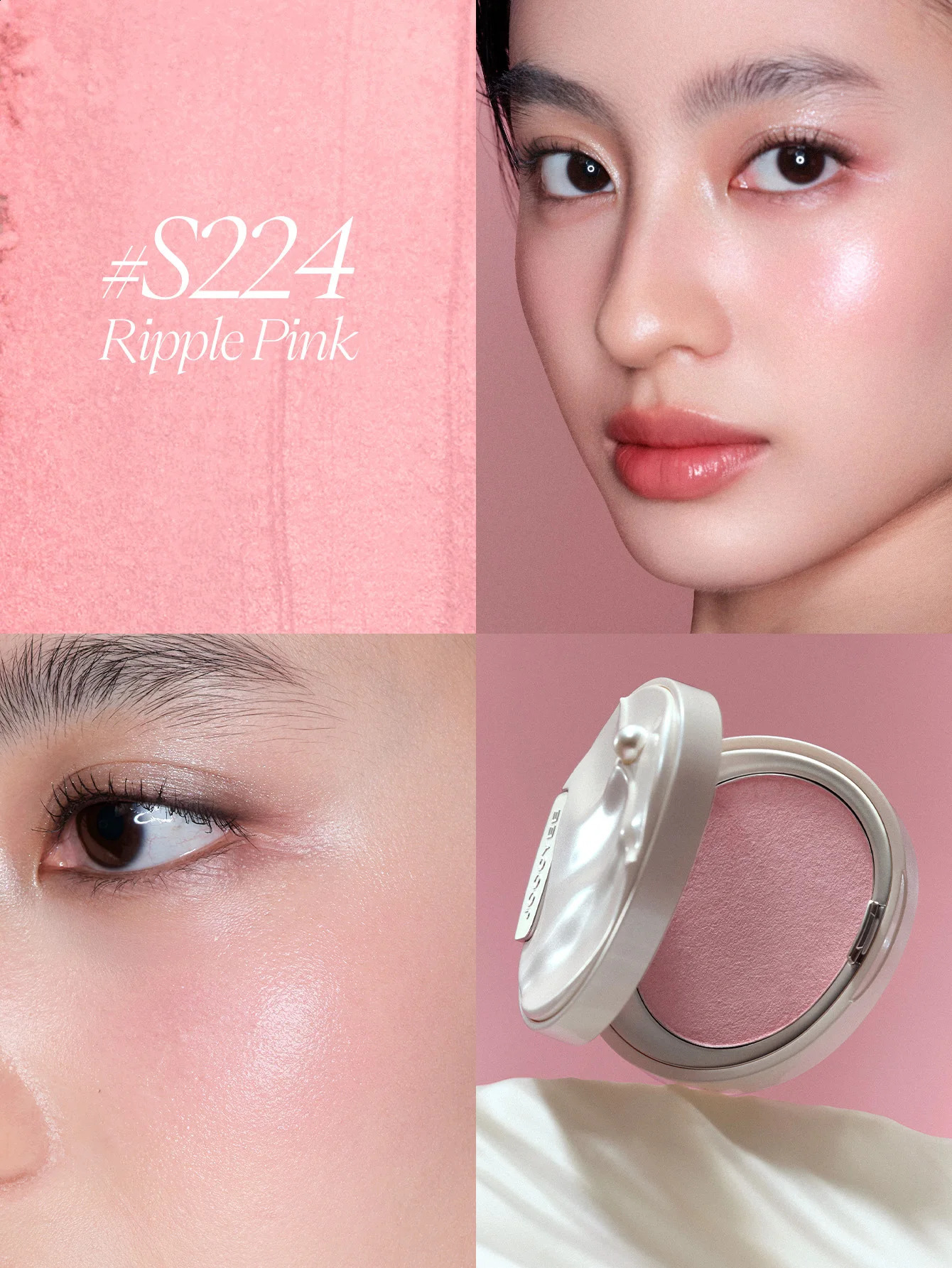 JOOCYEE Blush and Highlighter The World is My Oyster Collection Waterproof Long Lasting 250224