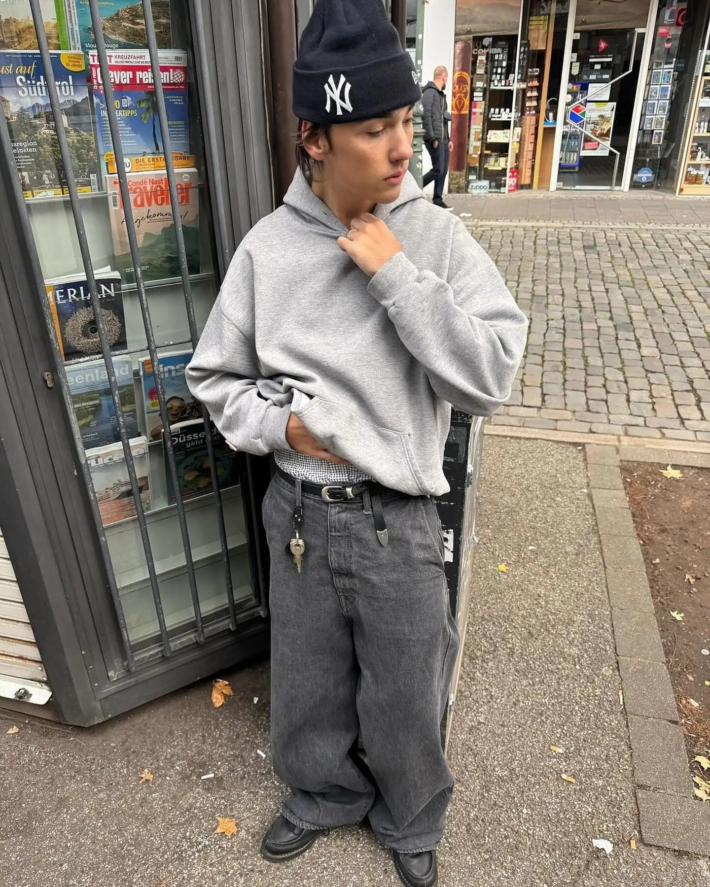 Harajuku Y2k Clean Solid Grey Hoodies Women Grunge Oversized Hoodie Sweatshirt Gothic Hip Hop Streetwear Tracksuit Men Clothing 250225