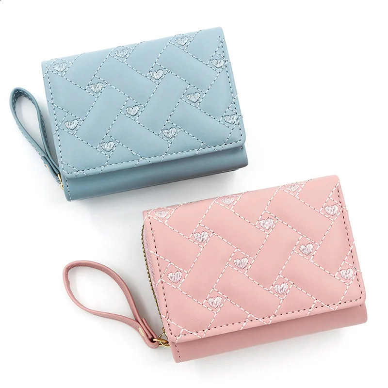 Wallets for Women Kawaii Cute Wallet Lady Wallet Pink Purse Womens Wallet Small Women Leather Wallet Coin Purse 250809