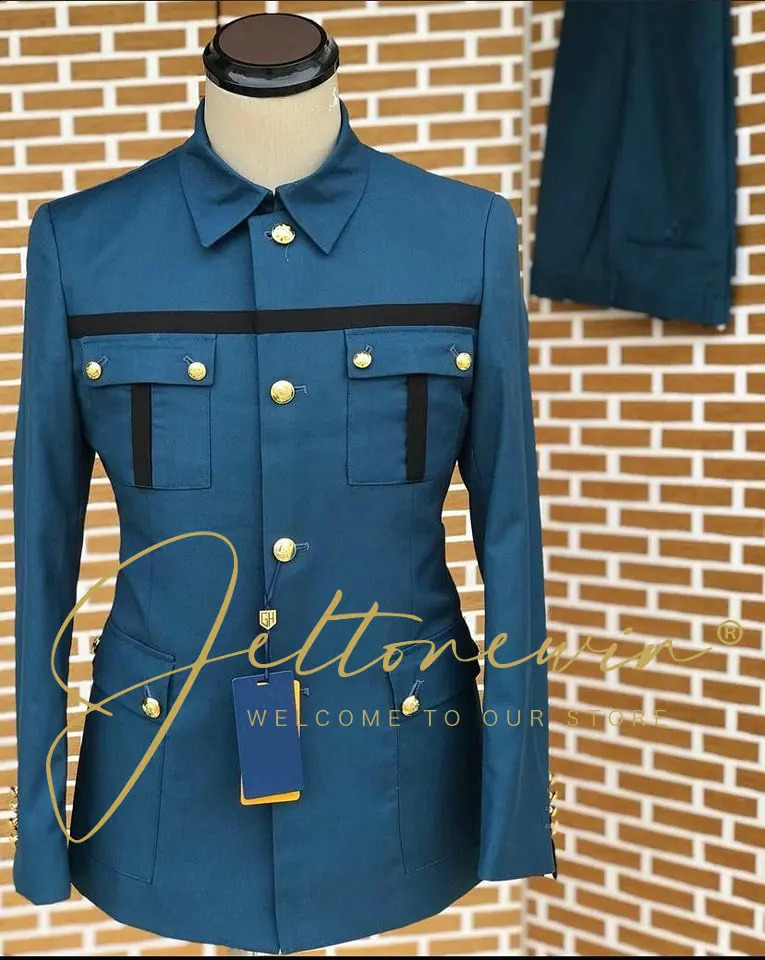Mens Suit 2 Piece Suit Casual Jacket Pants Formal Wedding Tuxedo Groom Clothes Custom Blazer Costume Mens Suit 250224