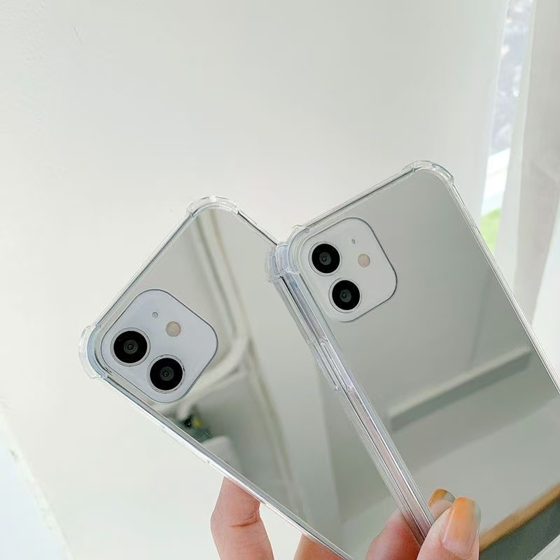 Mirror compatible Apple 16/16 Promax phone case 15pro14 premium 13/12/11/minimalist creative 7/8 fashionable special phone case that can be used as a 