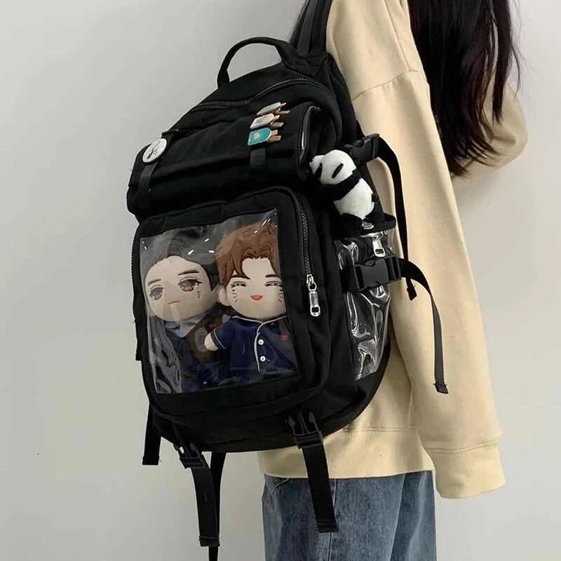 HAEX Fashion Women Backpacks 2024 Trend New Design JK Uniform Ita Bags Large Capacity Haruku College Students Mochilas