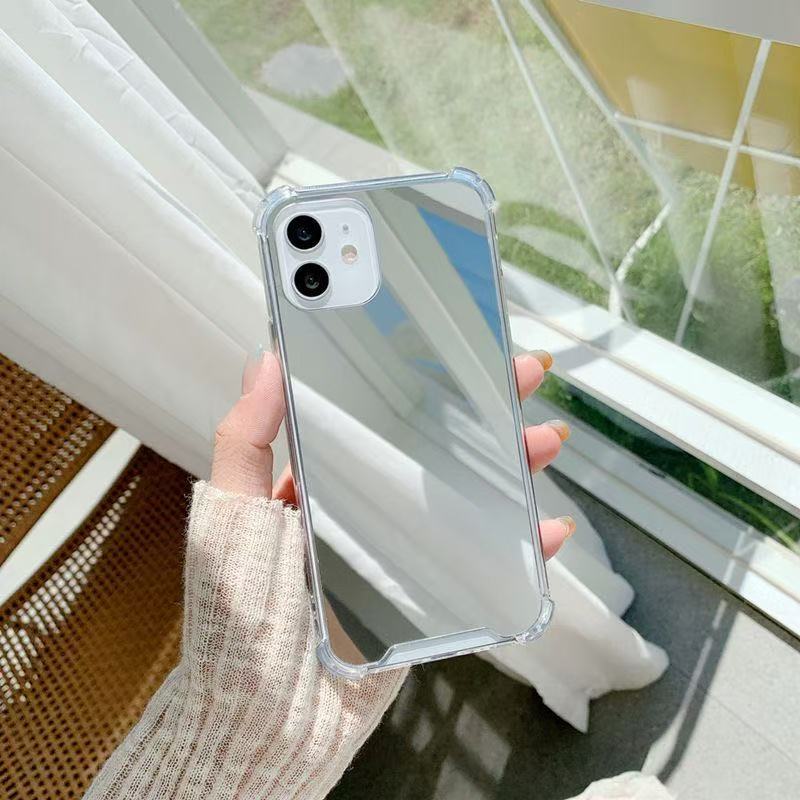 Mirror compatible Apple 16/16 Promax phone case 15pro14 premium 13/12/11/minimalist creative 7/8 fashionable special phone case that can be used as a 