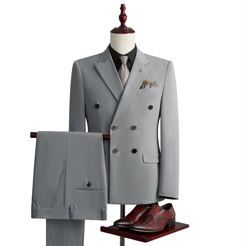 H630 Men's three-piece business suit, professional formal wear, slim fit suit, best man, groom