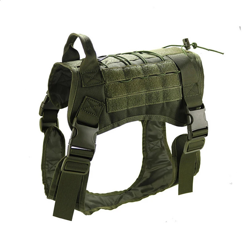 Tactical Dog Harness Military Pet German Shepherd Pet Training Vest Dog Harness and Leash Set for Small Medium Large Dogs 250224