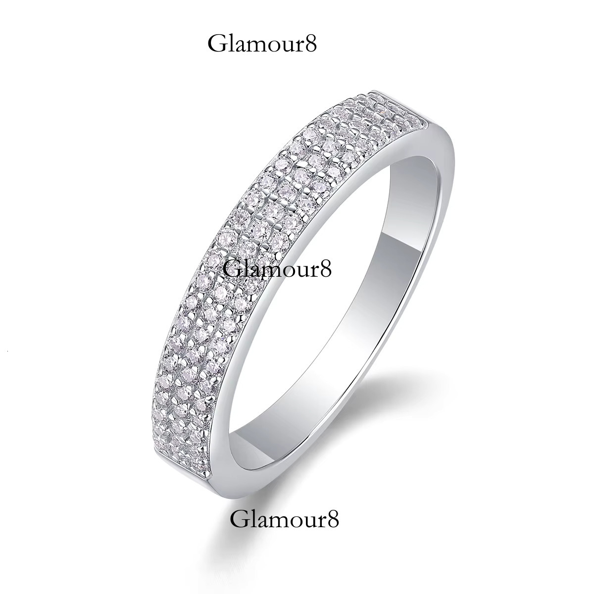 High quality Moissanite for women, urious, fashionable, romantic, pure sier ring