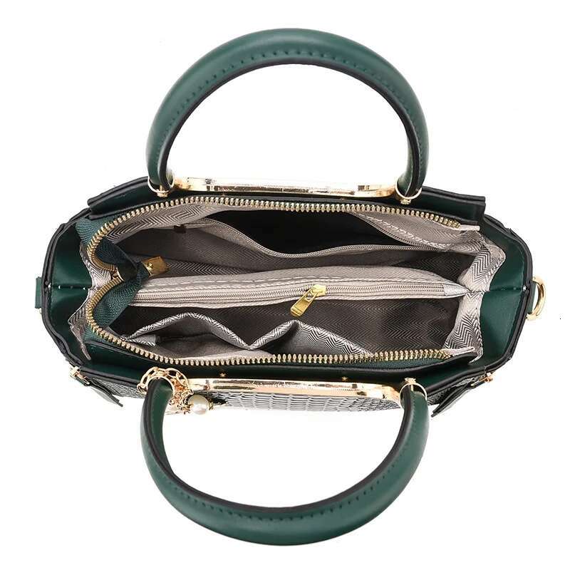 Elegant Buckle Heart Chain Decor Handbag, Women's Solid Color Crossbody Bag, Braided Details Flap Purse For Work designer handbags women