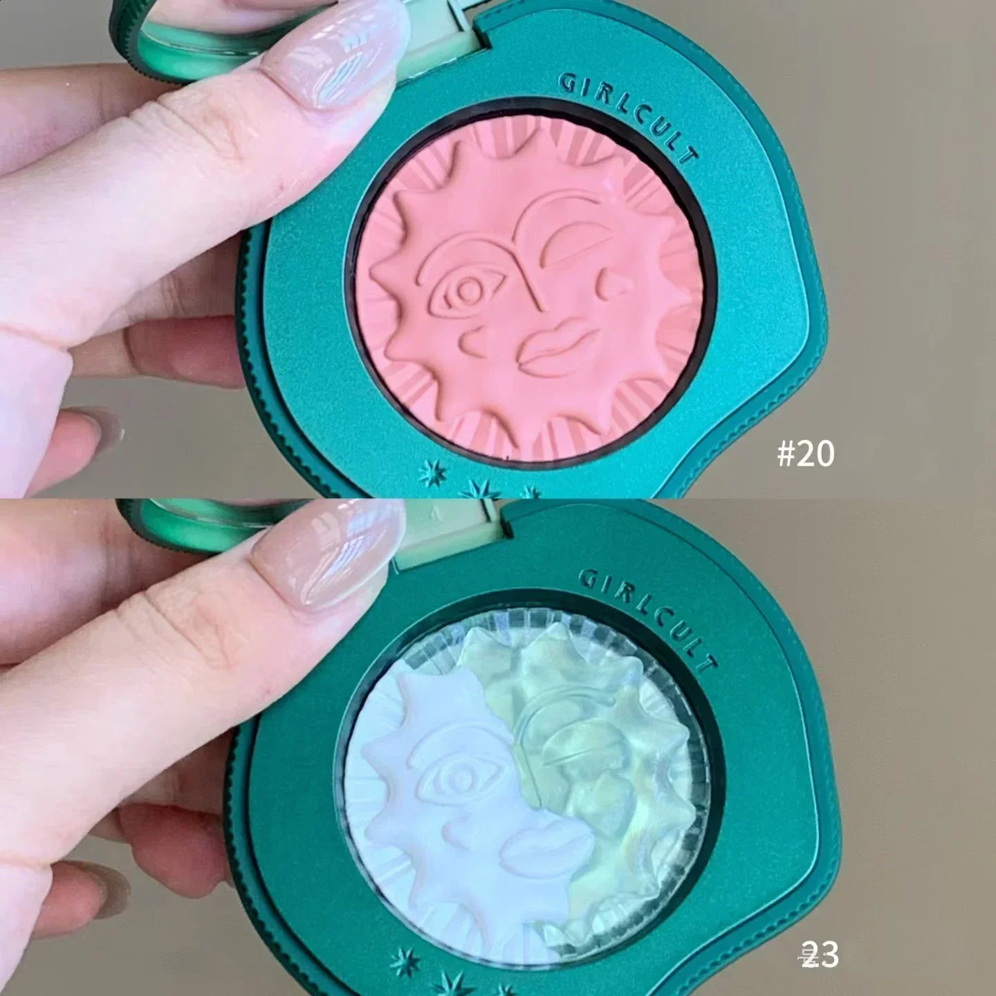 Girlcult Blush Makeup Multi-Purpose Balm Peach Blusher Cream Lipstick Highlighting Face Contour And Highlighter Palette 250224