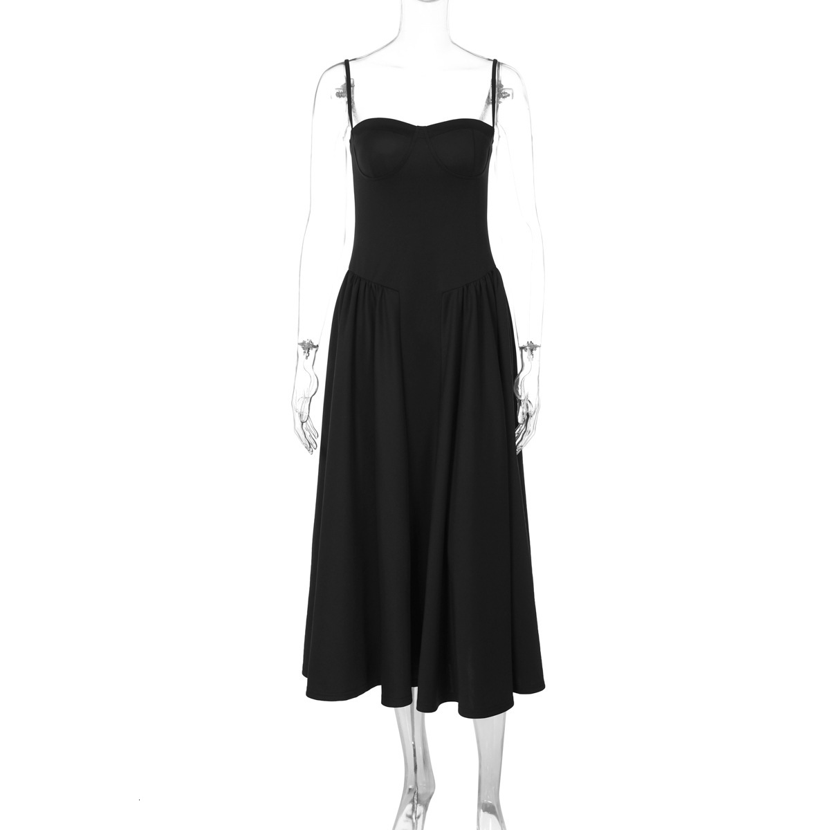 Hot Selling Women's Clothing New4 Autumn And Winter New Product Sexy Waist Slimming Backless Camisole Dress