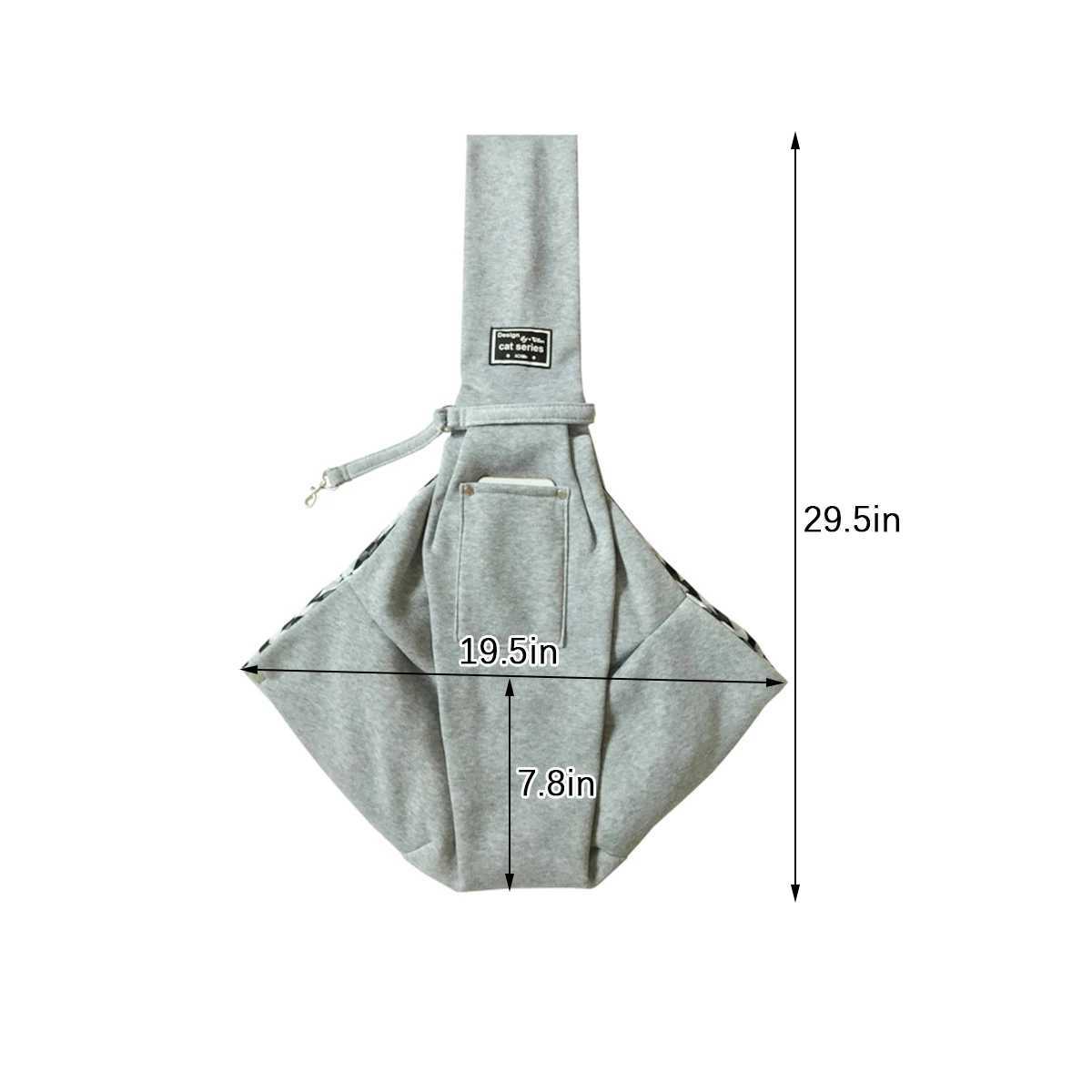 Pet Puppy Carrier Bag Cats Puppy Outdoor Travel Dog Shoulder Bag Cotton Single Comfort Sling Handbag Tote Pouch 250205