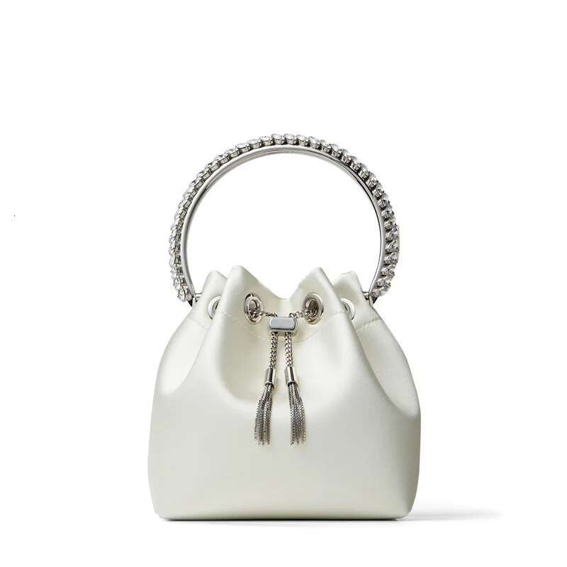 Crystal Clutch Evening Women Designer Korean Evening Totes Rhie Bucket Shoulder Bag Wedding Party Ladies