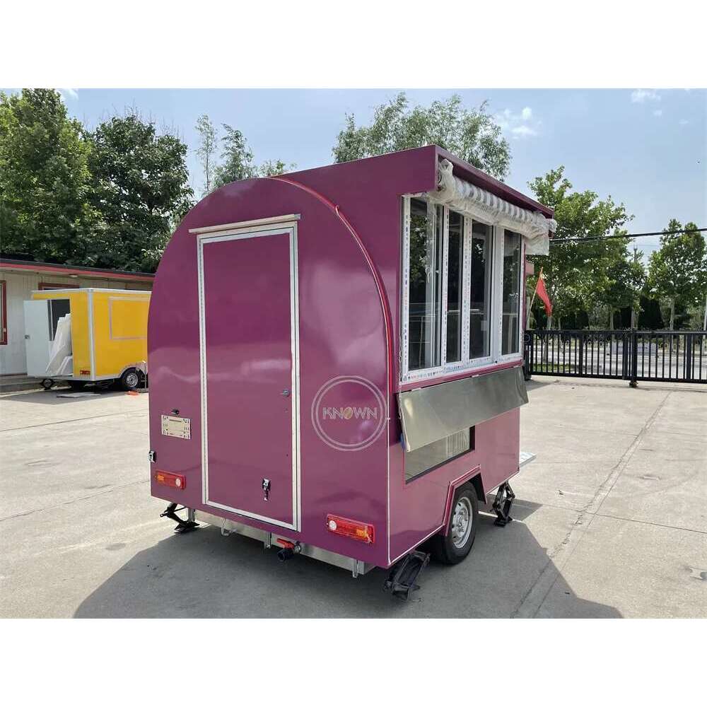 Concession Truck Van Coffee Shop Mobile Restaurant Snack Pizza Cart Ice Cream Hot Dog Kiosk Food Trailer Fully Equipped