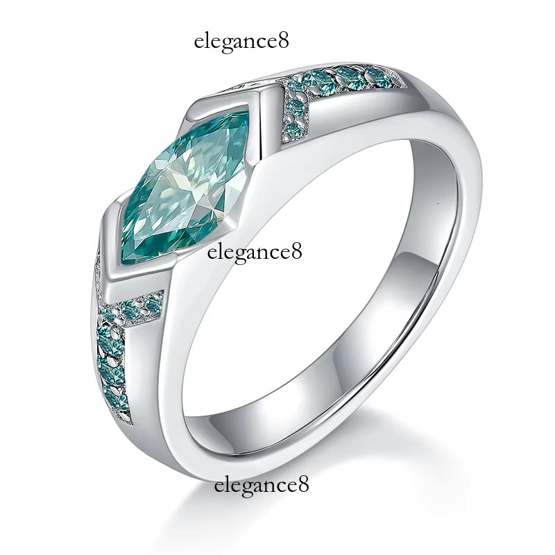 VVS Wedding Engagement Men's Silica Ring