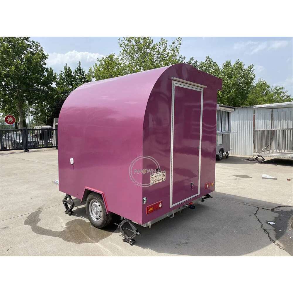 Concession Truck Van Coffee Shop Mobile Restaurant Snack Pizza Cart Ice Cream Hot Dog Kiosk Food Trailer Fully Equipped