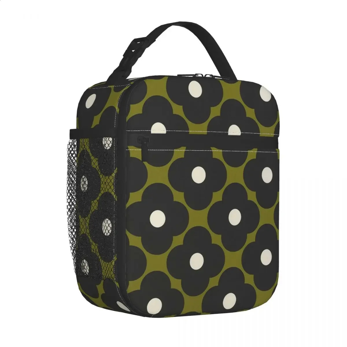 Orla Kiely Insulated Lunch Tote Bag Portable Flower Lunch Container Reusable Thermal Cooler Bento Box School 250228