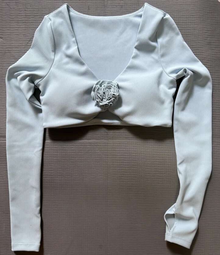 Long Sleeve Stereo Shirt Yoga Sports Woman Gym Top Pilates Clothes Women Sportswear Shirts