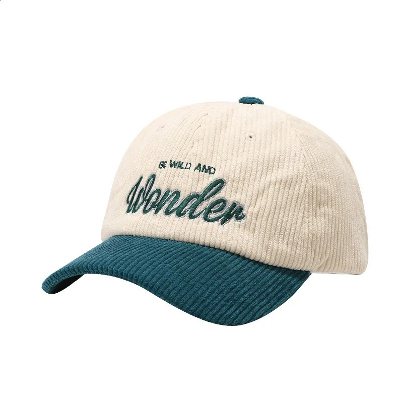 Fashionable autumn winter denim baseball cap mens retro magical womens letter embroidery keeps warm snap hiphop gorilla 250228
