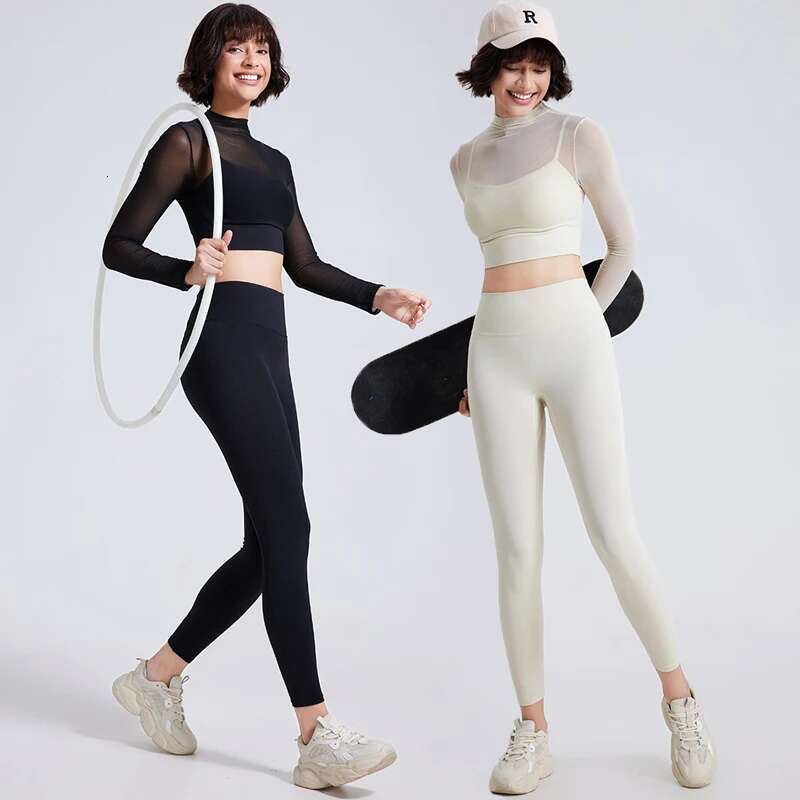 Two Pieces Fiess Yoga Set Women Solid Color Gym Suit Super Stretch Breathable Running Sportswear Female Workout Clothes
