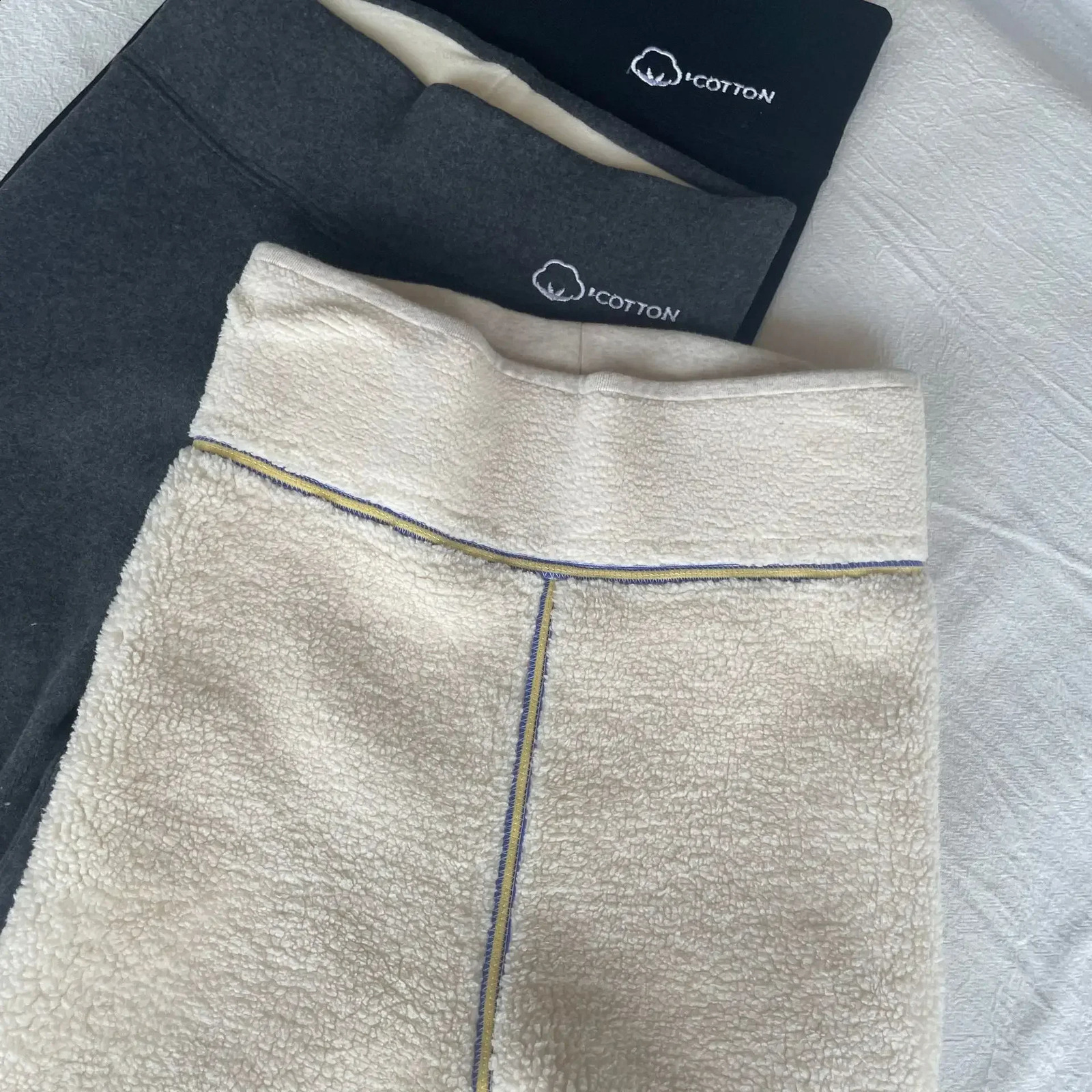 Winter Womens Leggings Thermal Velvet Cotton Slimming Tights with Fleece Pant Black Stretch Gray Thick Warm Leggings for Women 250225