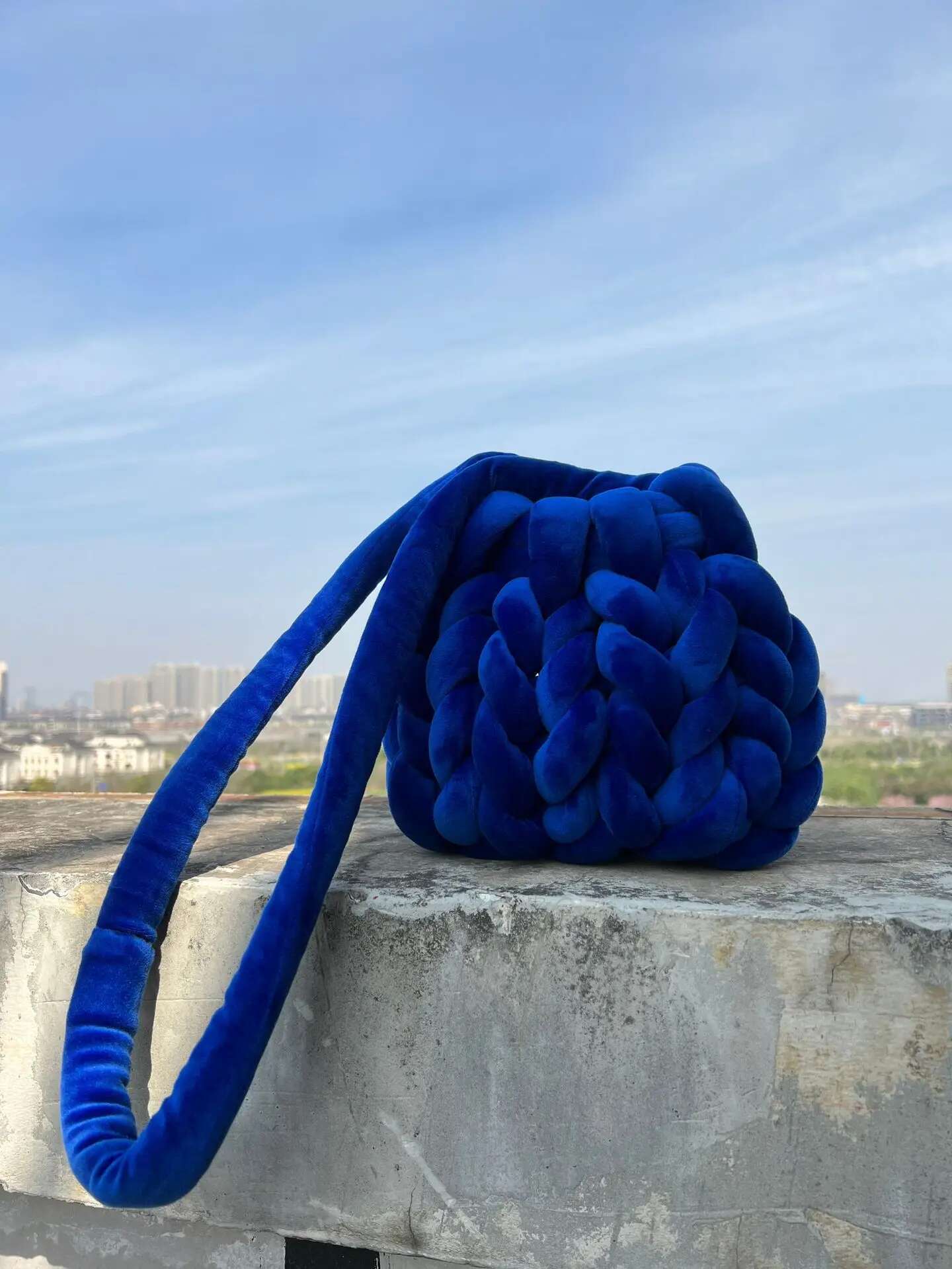 Fashion Knitted Shoulder For Women Crossbody Bags Ladies Weave Casual Shopping Messenger Purse Beach Handbag