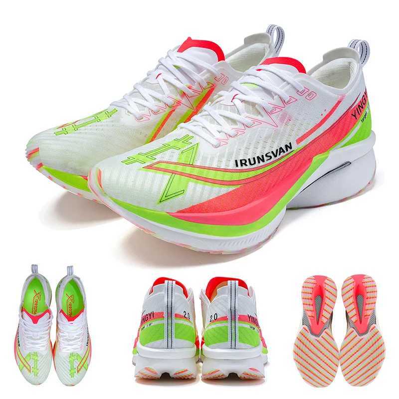 2024 IRUNSVAN Shadow Wing 2.0 Carbon Trendy Casual Sneakers Outdoor hot Marathon Running Lightweight Stabili Shoes Z250301