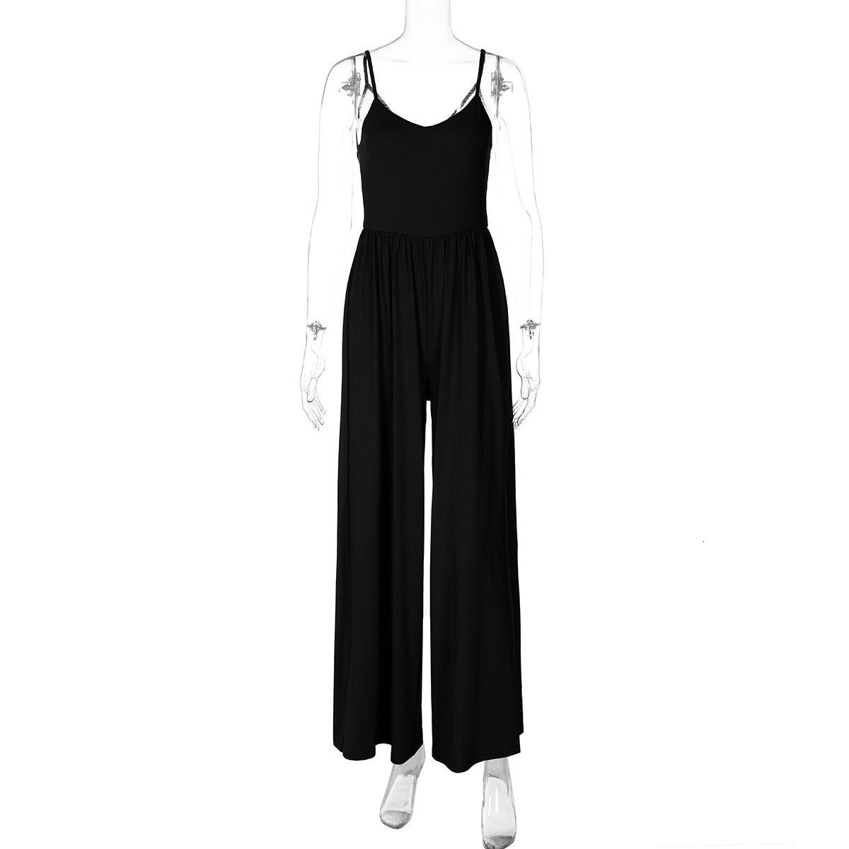 Hot Selg Women's Clothing In The Summer Of New4, New Fashionable And Sexy Backless Camisole Loose Jumpsuit