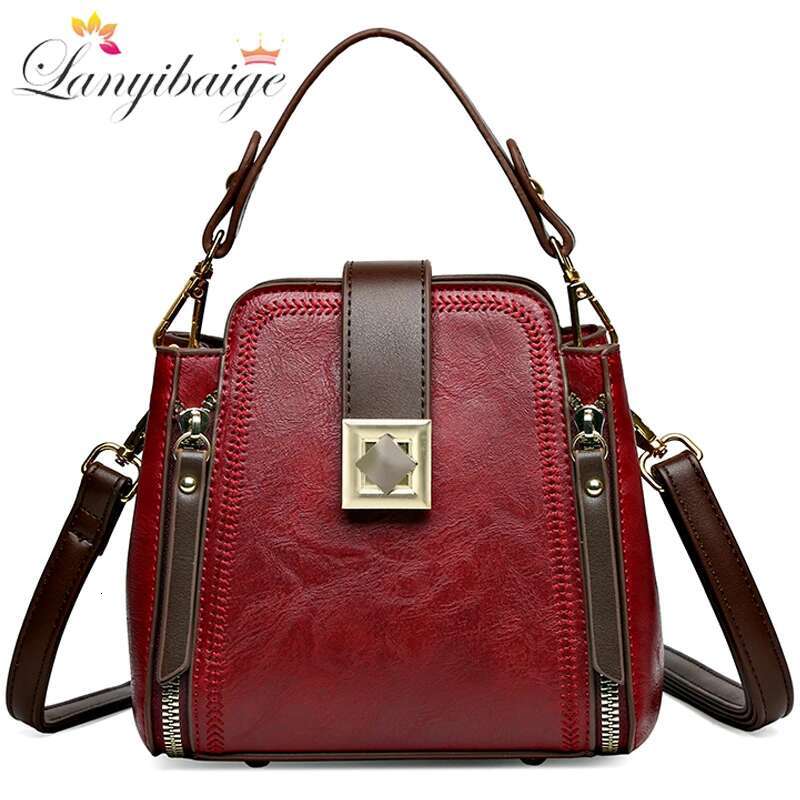 New 2023 High-End Leather Tote Large Capacity Women Bags Designer Bag Ladies Brand Shoulder Messenger Bolsas Feminina Sac