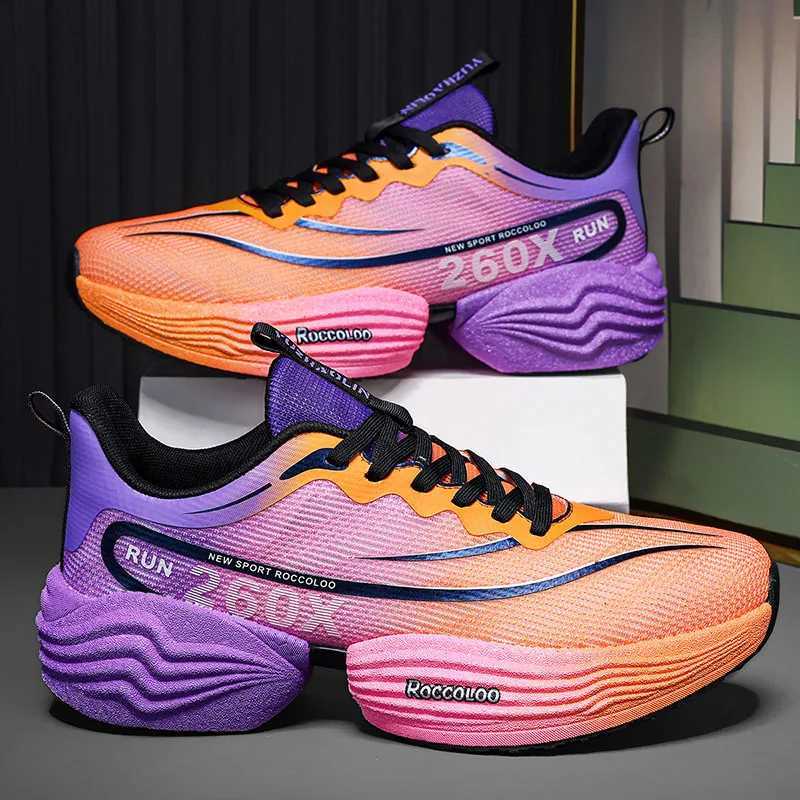 NEW 2025 Marathon Air Cushion Men Sports Running Shoes Breathable Lightweight Wen hot Casual Cfortable Athletic Nonskid Sneakers Z250303